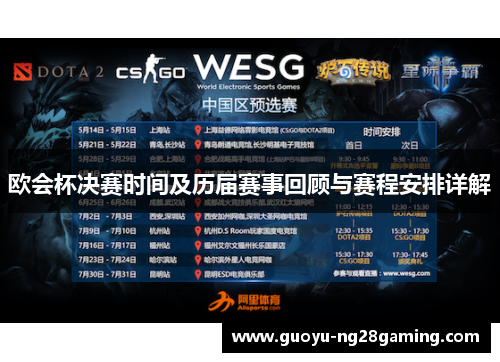 欧会杯决赛时间及历届赛事回顾与赛程安排详解